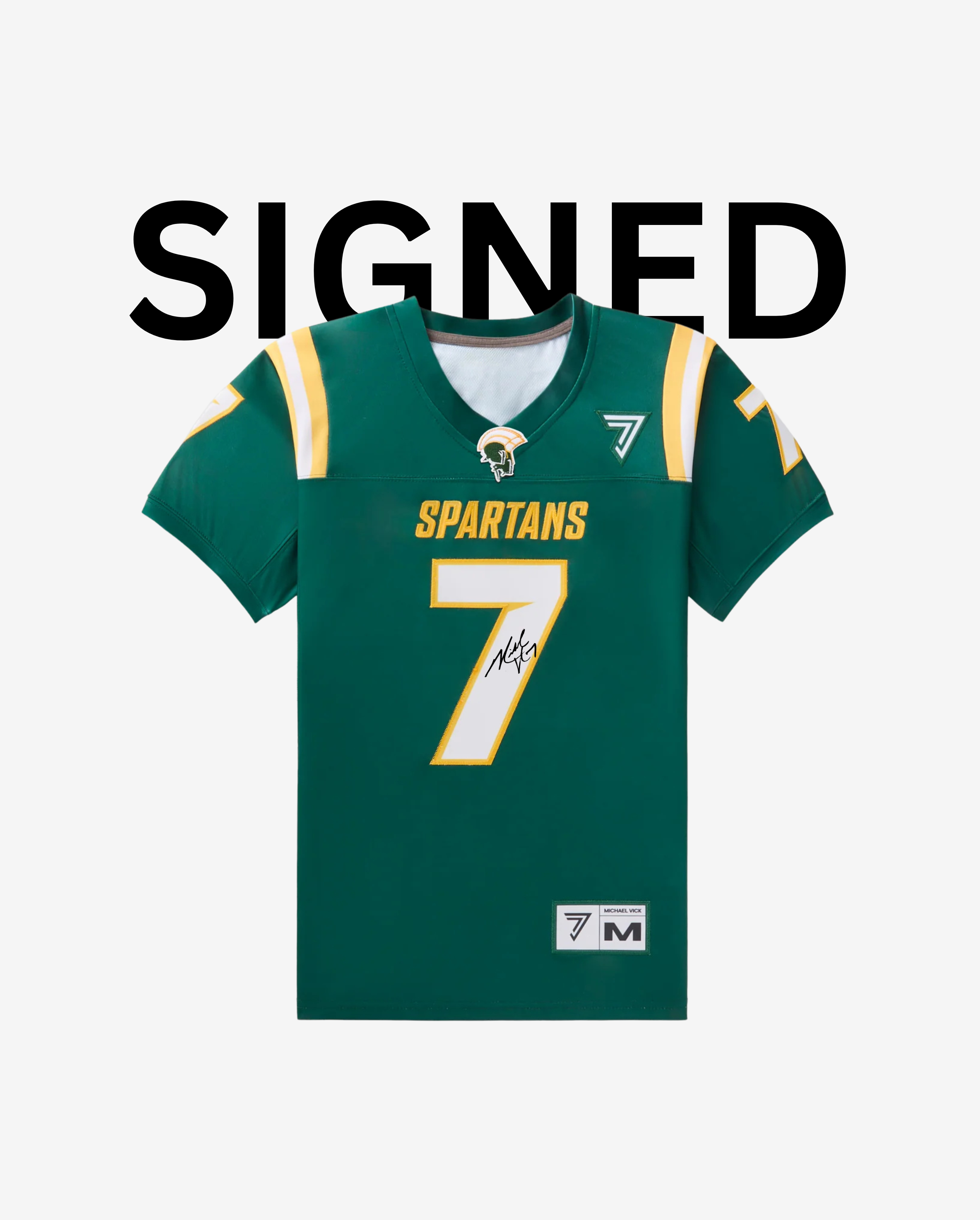 Signed Michael Vick Norfolk State Away