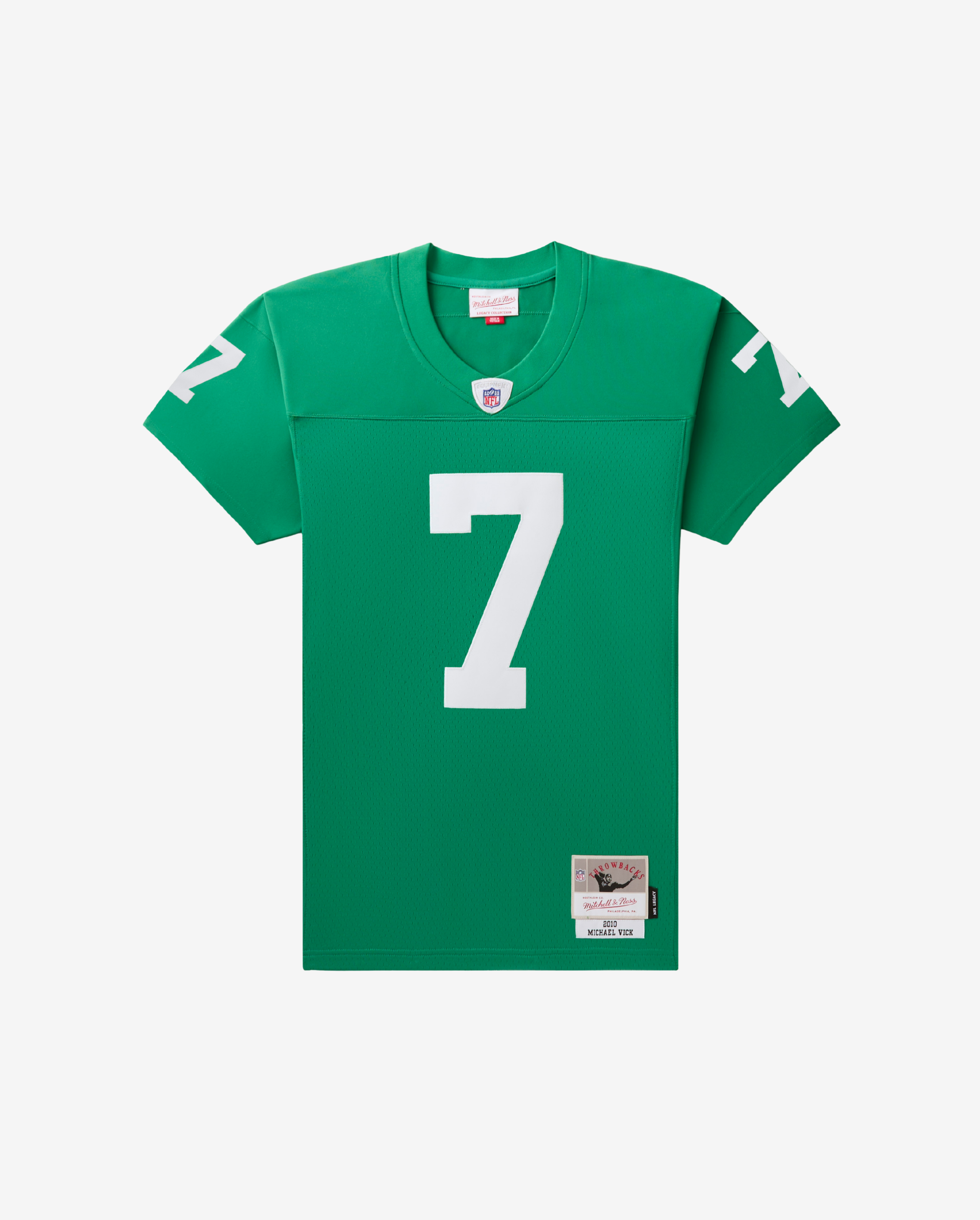Michael Vick Philadelphia Eagles Kelly Green Mitchell and Ness