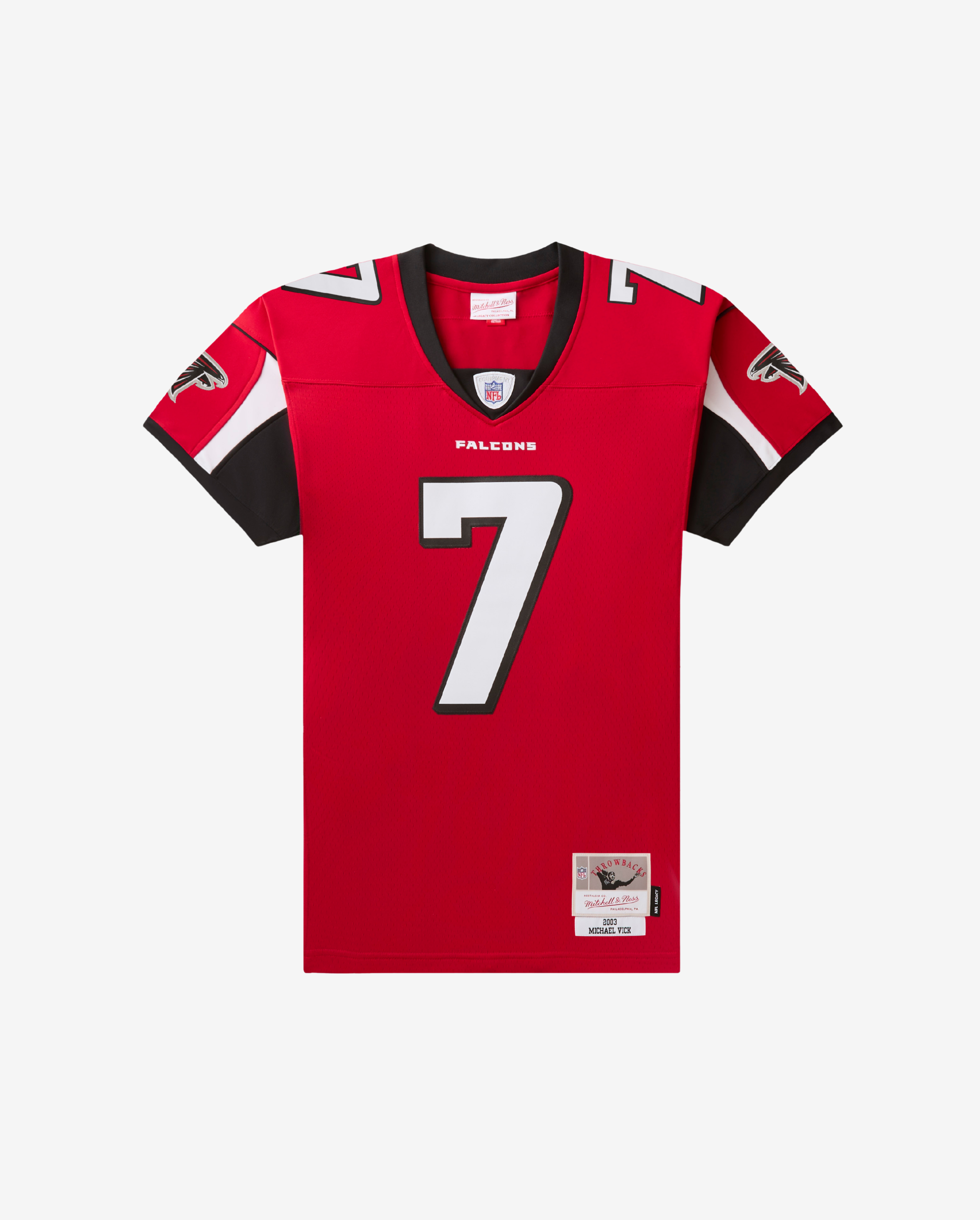 Michael Vick 2003 Atlanta Falcons Red Throwback