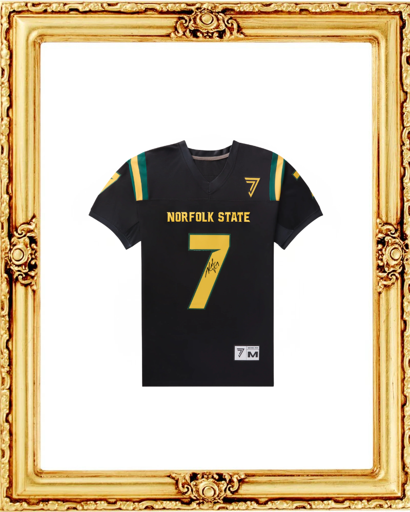 Signed Michael Vick NSU Home Blackout